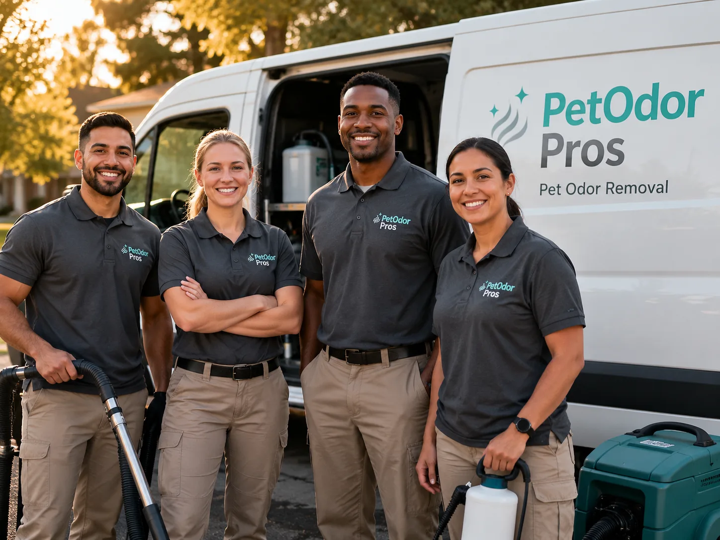 Pet Odor Removal team serving Hartly, DE